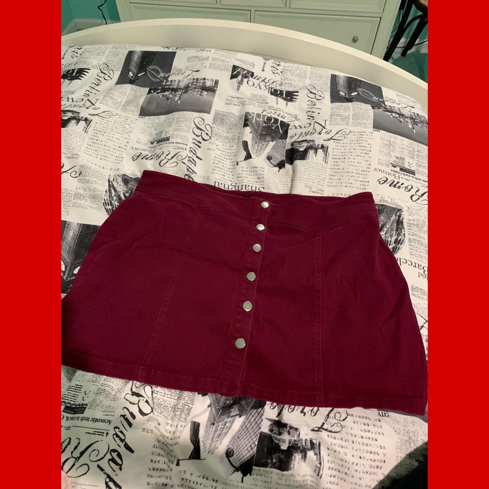 Button down skirt 🚨FINAL PRICE 🚨